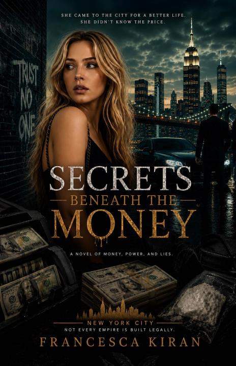 Cover of Secrets Beneath the Money by Francesca Kiran