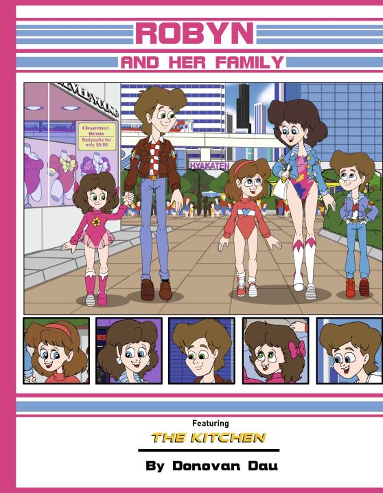 Cover of Robyn and Her Family by Donovan Dau